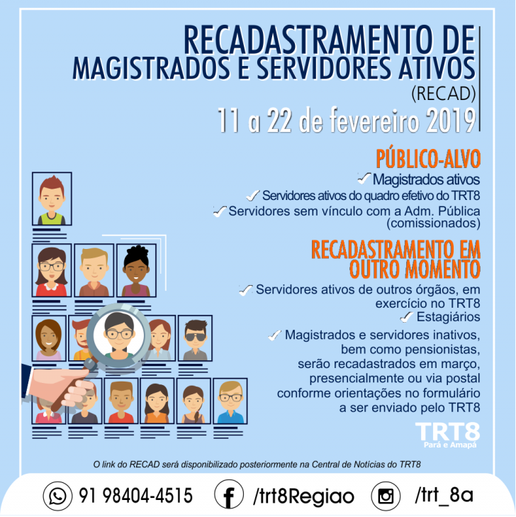 imagem do banner do reacad com as informações de recadastramento.,