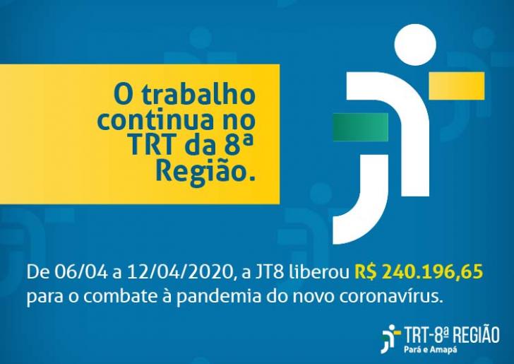 ARTE: fundo azul, ao centro logomarca da JT8 e embaixo os valores da produtividade.