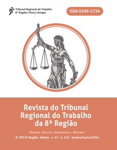 Revista 112 do Tribunal Regional do Trabalho da Oitava Região