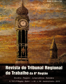 Imagem de capa da revista do Tribunal Regional do Trabalho da 8ª região, número 94